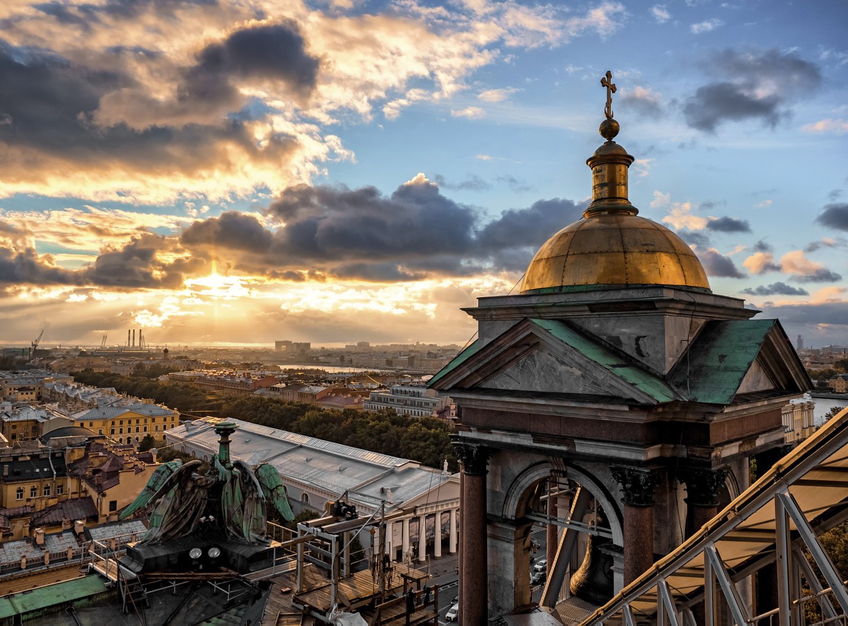 Петербург как на&nbsp;ладони&nbsp;— 300 лет назад и&nbsp;сегодня